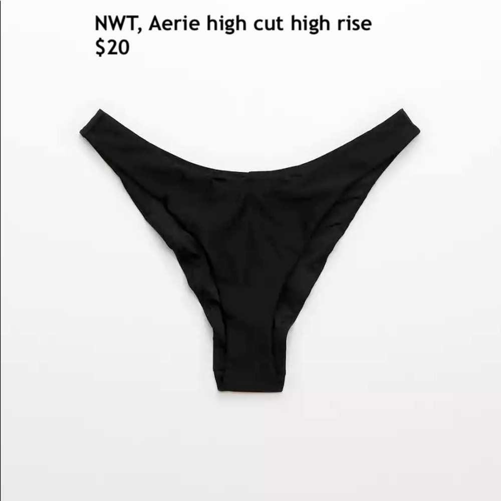 NWT Aerie high rise high cut bikini bottoms